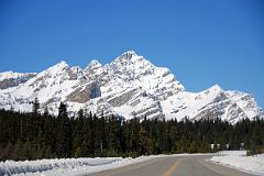 56 Mount Patterson From Just Before Peyto Lake On Icefields Parkway
